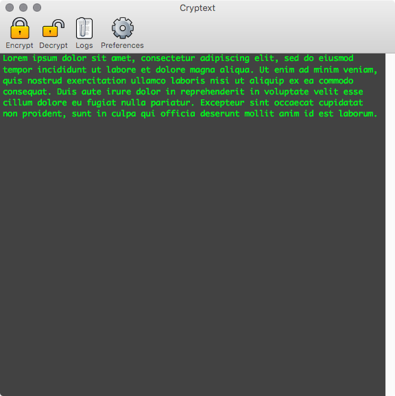 Cryptext Cryptext